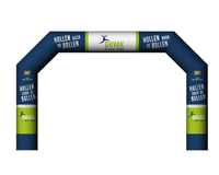 Hollen door de Bollen run Start Finishboog